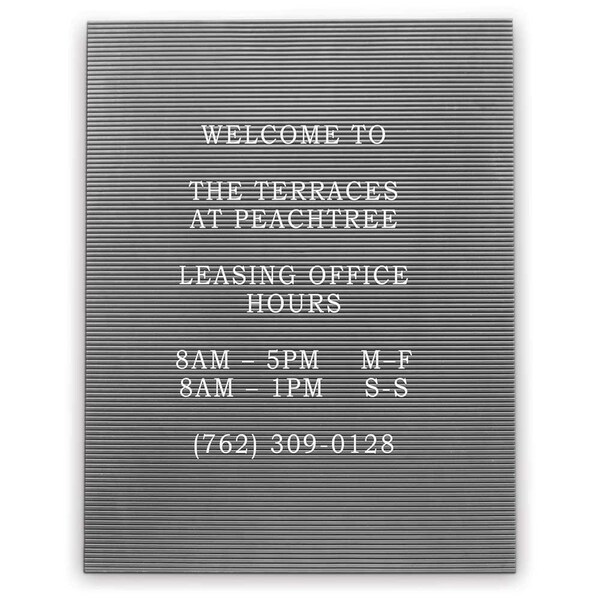 Sliding Door Indoor Enclosed Corkboard, 4
